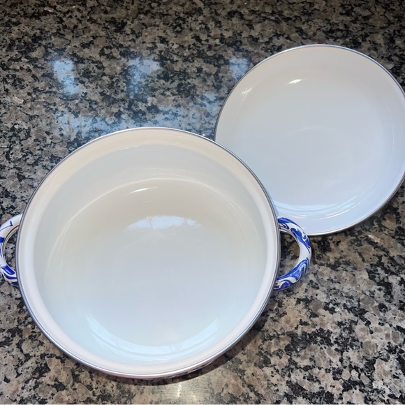 Golden Rabbit Cobalt Swirl Mini Dutch Oven. Excellent condition - Picture 3 of 6